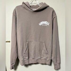 Unwell Tour Hoodie Mens Medium Mauve Brown Call Her Daddy Alex Cooper Unisex